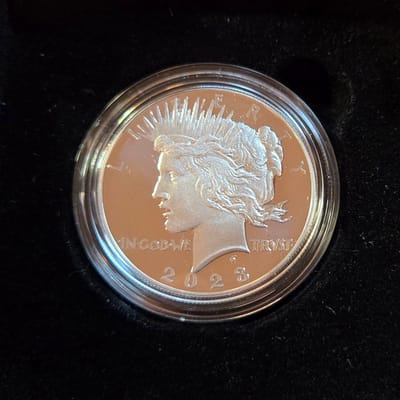 2023-S Proof US Mint Peace Silver Dollar $1 Coin - - additional view