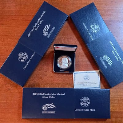 2005-P Chief Justice John Marshall Commemorative S