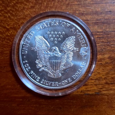 2000 American Silver Eagle 1 oz .999 Fine Silver - - additional view