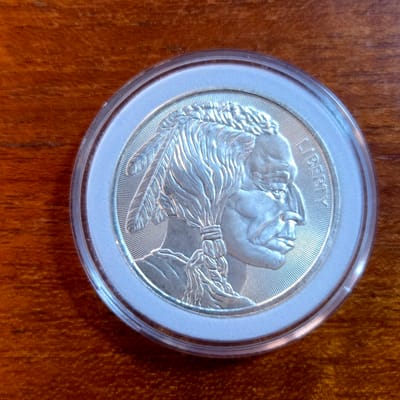 1 oz Silver Buffalo Round - .999 Fine Silver - additional view