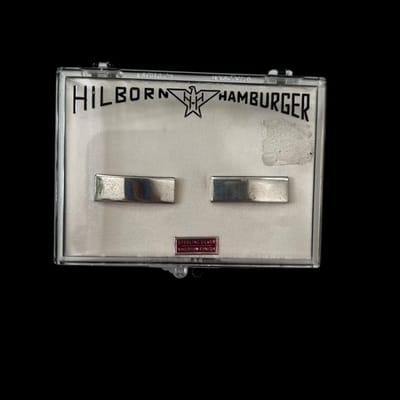 Sterling Silver Military Pins With Box