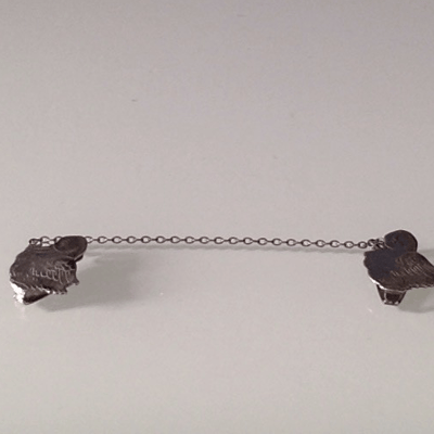Duck Bib Clips Webster Sterling Silver Vintage 925 - additional view