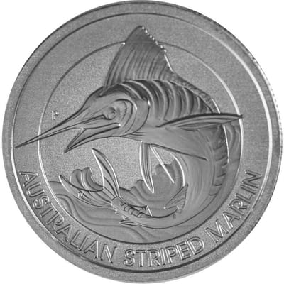 1/3 Oz Platinum Australia Marlin Coin .9995