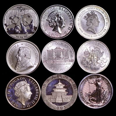 1 oz Silver Random Government Coin (Our Choice)