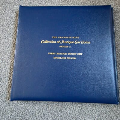 1969 Antique Cars Series 2, .925 Silver Proof Set - additional view