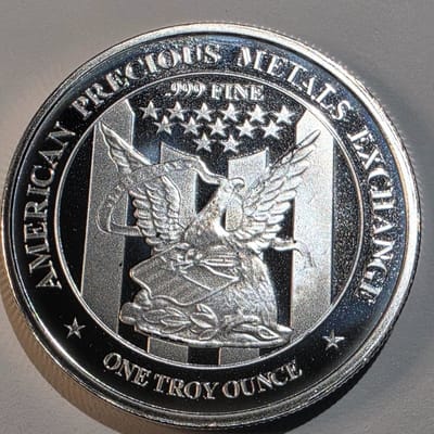 APMEX 1 oz .999 Fine Silver Round Bullion Collectible