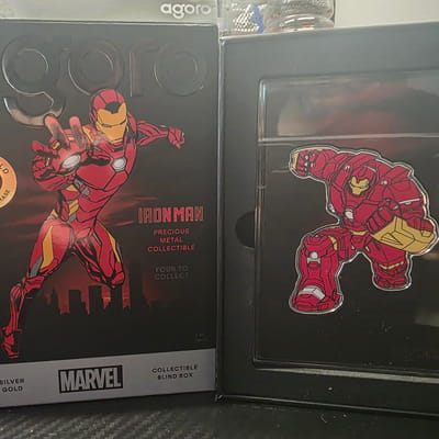 2026 Agoro Marvel Iron Man 1/2 oz Silver Coin
