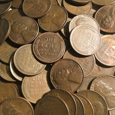 1lb Unsearched Wheat Pennies Cents Bulk Lot Roll Hunt 3 Available