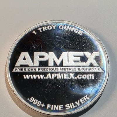 APMEX 1 oz .999 Fine Silver Round Bullion Collectible - additional view