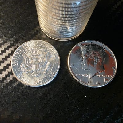 1964 Kennedy Half Dollar – 90% Silver • Gem BU