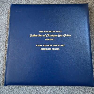 1968 Antique Cars Series 1, .925 Silver Proof Set - additional view