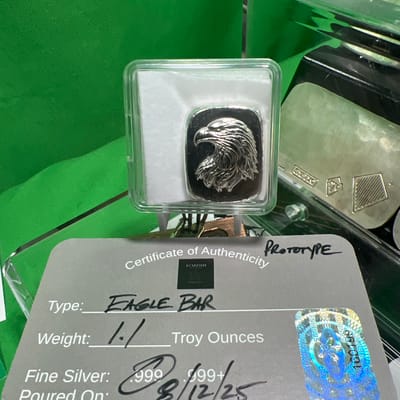 Starfish Silverworks prototype eagle