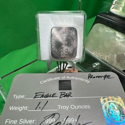 Starfish Silverworks prototype eagle - additional view