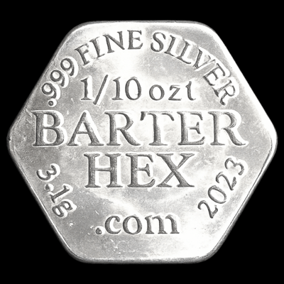 Bulk Fractional Silver. Tube of 30 1/10oz .999 - additional view