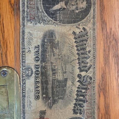 1917 2$ bill