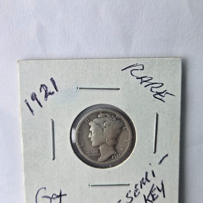 1921 Mercury Dime Semi Key Date