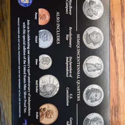2026 Silver Proof Set With The Last Year Cent - additional view