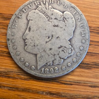 1892-o morgan dollar