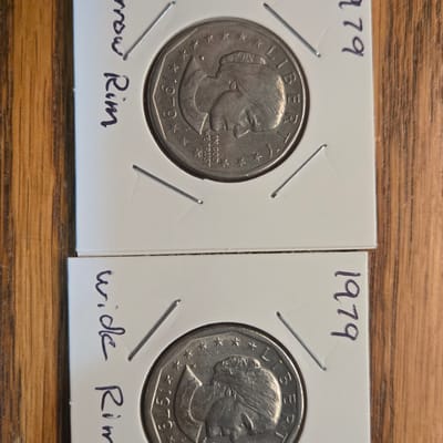 1979 Susan B wide rim and narrow rim