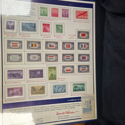 World War II 50th Anniversary Commemorative Portfo - additional view