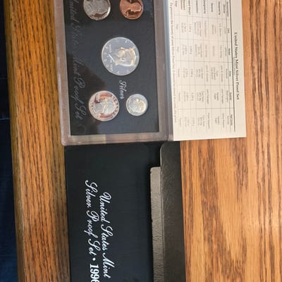 1996 silver proof set