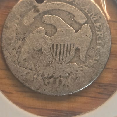 1827 Capped Bust Silver Dime - additional view