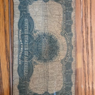 1899 Black Eagle Silver Certificate - additional view