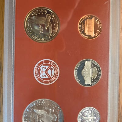 2003 silver proof set no quarters - additional view