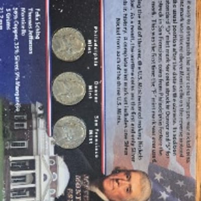 3 War Nickels One from Each Mint