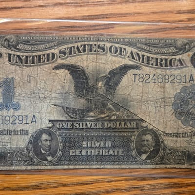 1899 Black Eagle Silver Certificate