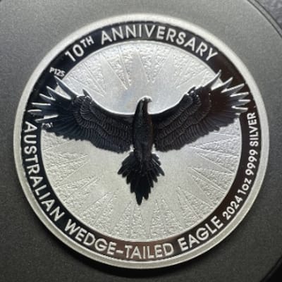 2024 Australia Wedge Tailed eagle 1 ozt silver bu 