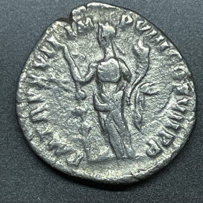 Roman Imperial Commodus Denarius 192 AD - Fides - additional view