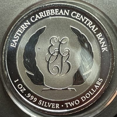 2023 1 oz EC8 Anguilla Regatta Silver Coin  - additional view