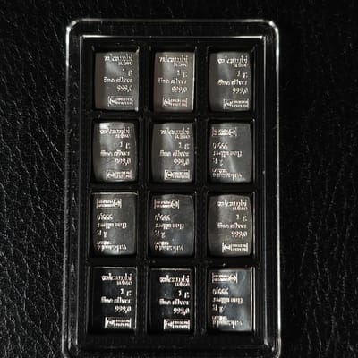 1g Valcambi Storage Holds 24 Bars - Includes 1 Bar