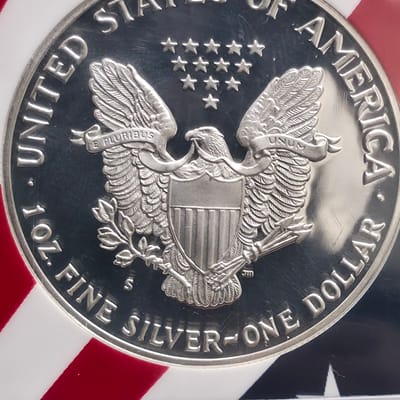 1986-S Silver Eagle Proof PF69  - additional view