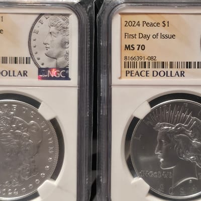 2024 Morgan/Peace Dollar Set 