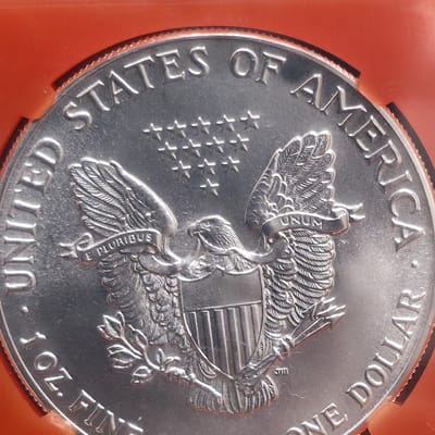 1986-S Silver Eagle MS69  - additional view