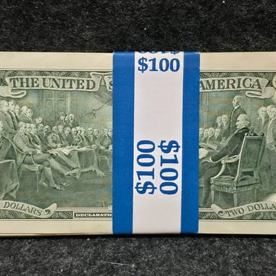 2013 $2 Full strap of 50 - additional view