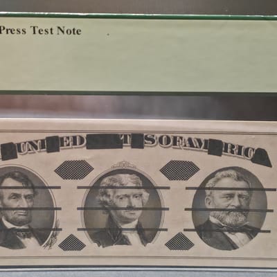Giori press test note