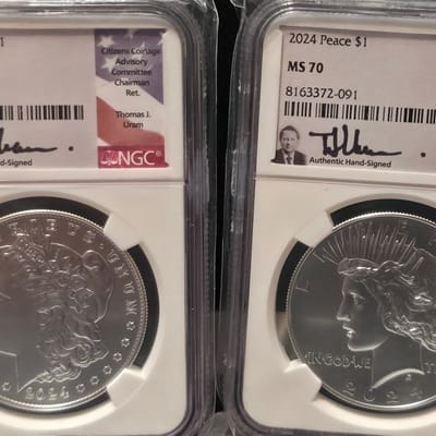 2024 Morgan/Peace Dollar Set 