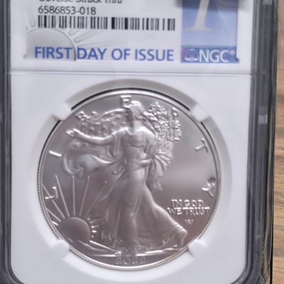 2022 Silver Eagle Error