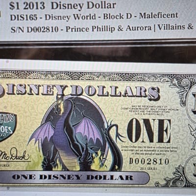 2013 Disney Dollar 