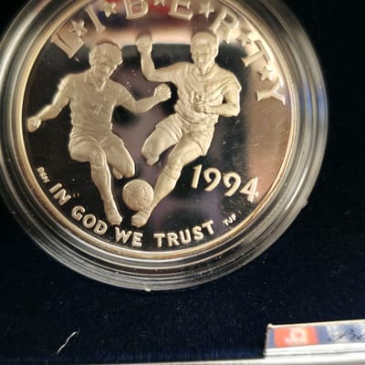 1994 World Cup Soccer commerative set - additional view