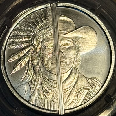 Silver WesternWarrior Round 1oz Divisible .999 - additional view