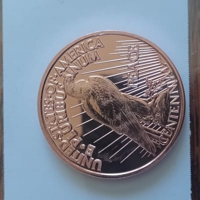 1921 Peace Dollar Copper Round .999 - additional view