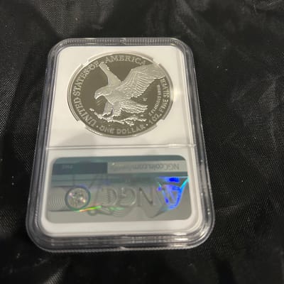 (2) 1 oz Silver Eagles PF 70 Ultra Cameo  - additional view