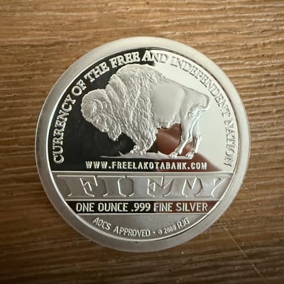 (Rare) 2009 Lakota crazy horse  - additional view