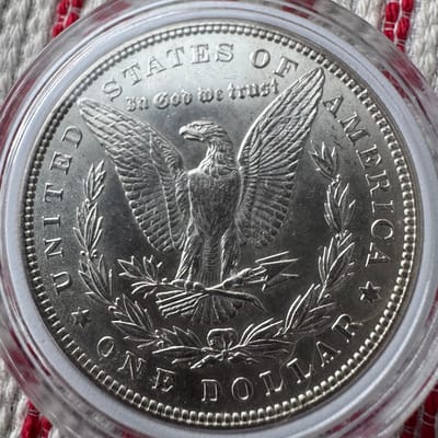 1883  and 1883 O Morgan Dollar UNC - additional view