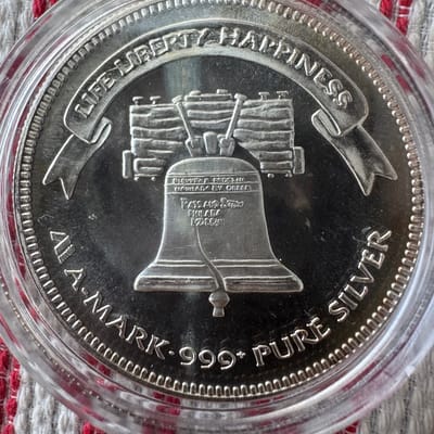 1985 A Mark Vintage 1oz .999 - additional view