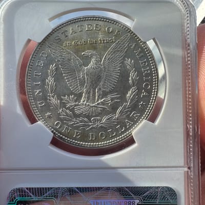 1898 MS 64 Morgan Silver Dollar - additional view